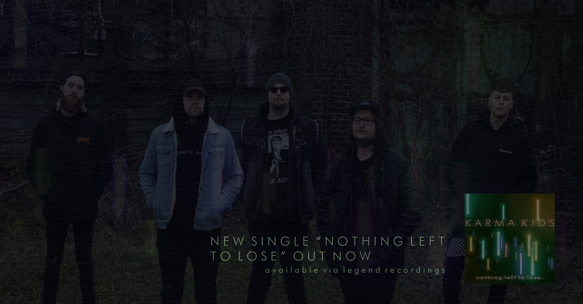 ‘Nothing Left To Lose’ is the latest single by Karma Kids; their new album will be out in June