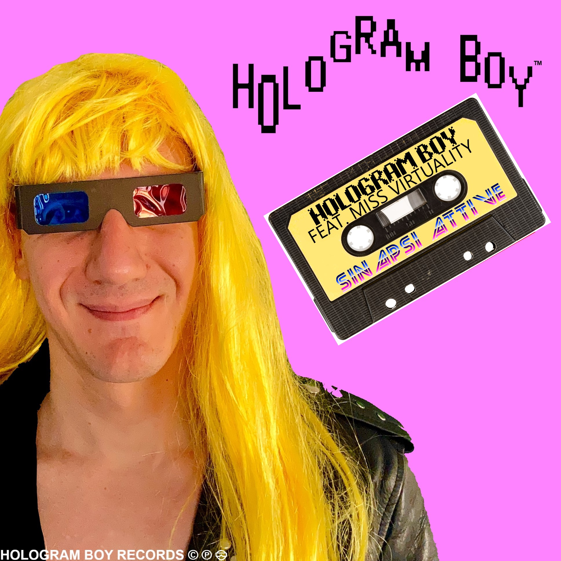 A jazz musician that played weddings for 20 years changes to become HOLOGRAM BOY who releases his first single “SINAPSI ATTIVE”